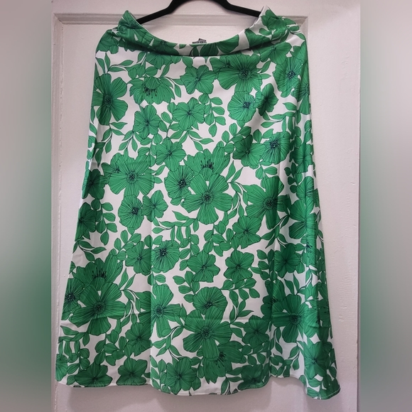 Jcrew Floral Slip Skirt - Picture 5 of 6